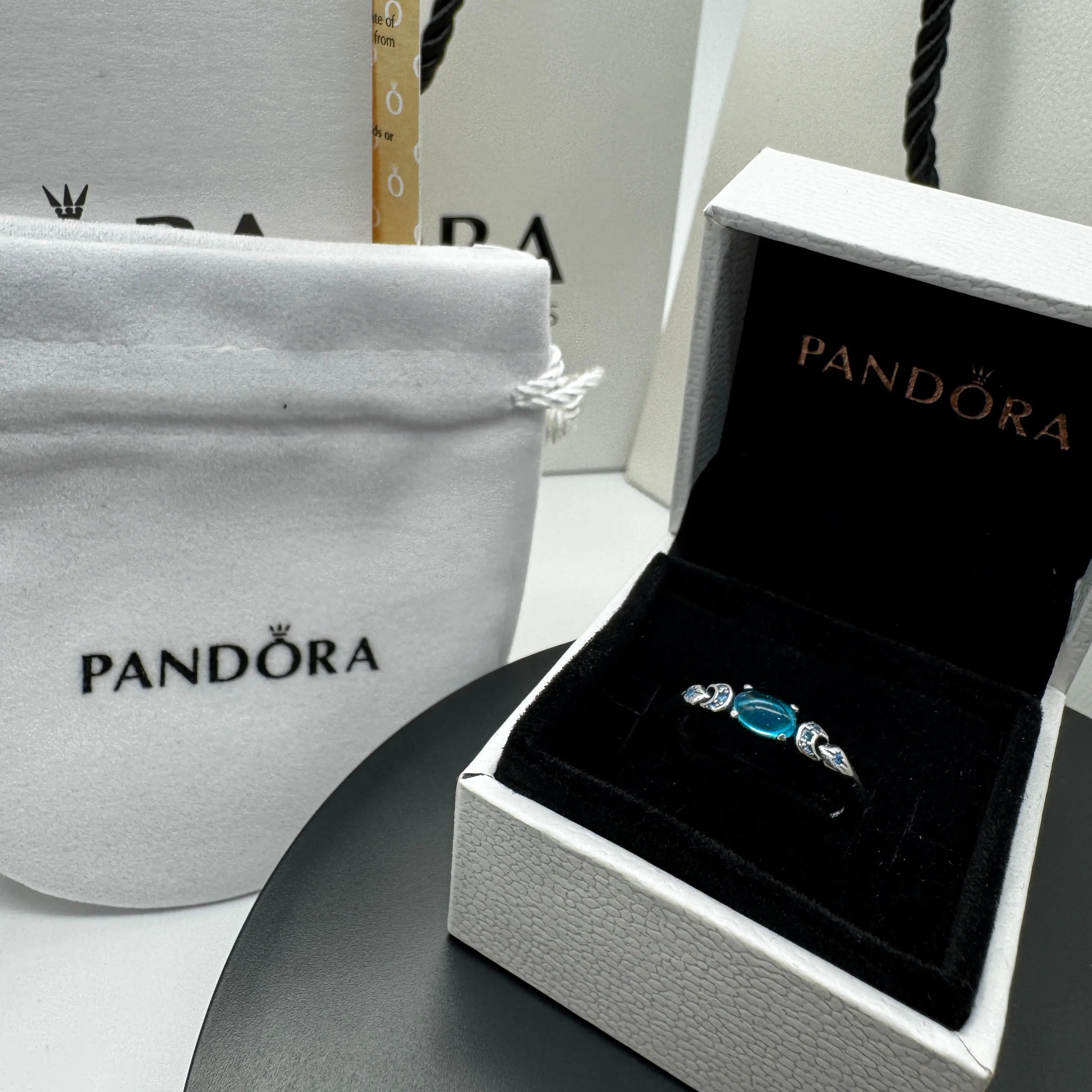 ANILLO PANDORA PINCESA DISNEY JAZMIN ALADDIN .925 - Image 3