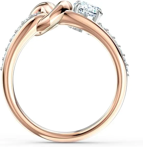 ANILLO PROMESA CORAZÓN ETERNO CRISTAL SWAROVSKI + KIT DE REGALO - Image 6