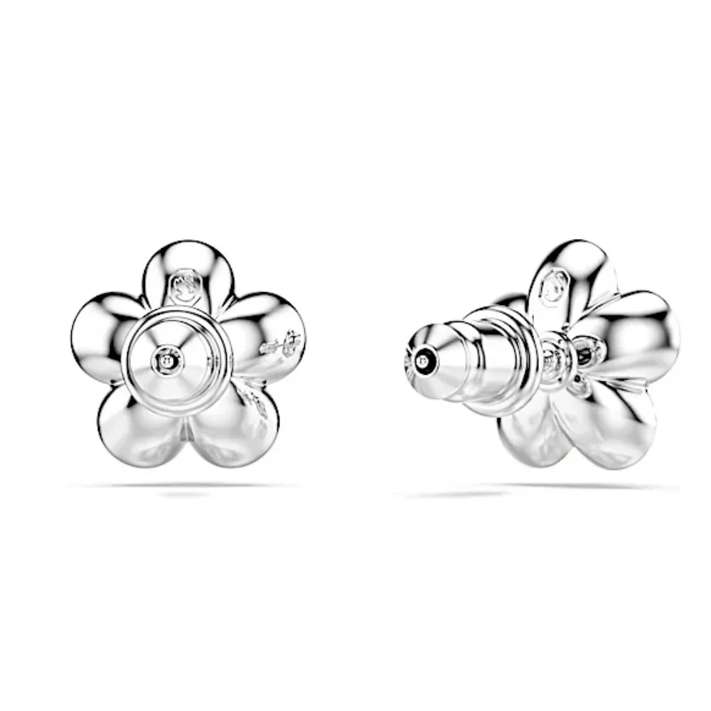 ARETES PENDIENTES FLORES BLANCAS ARIANA GRANDE SWAROVSKI - Image 6