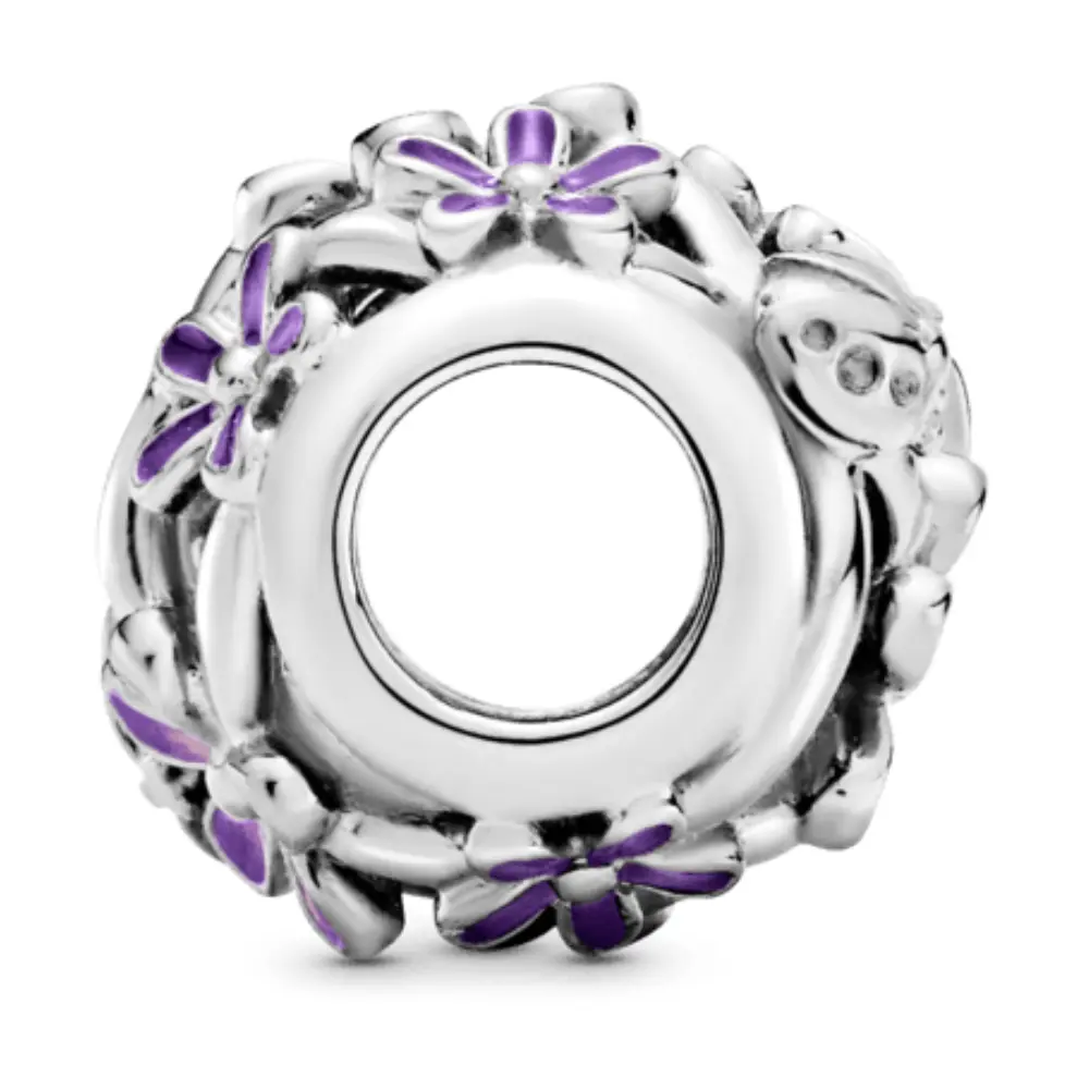 CHARM CALADO MARGARITA MORADO PANDORA - Image 3