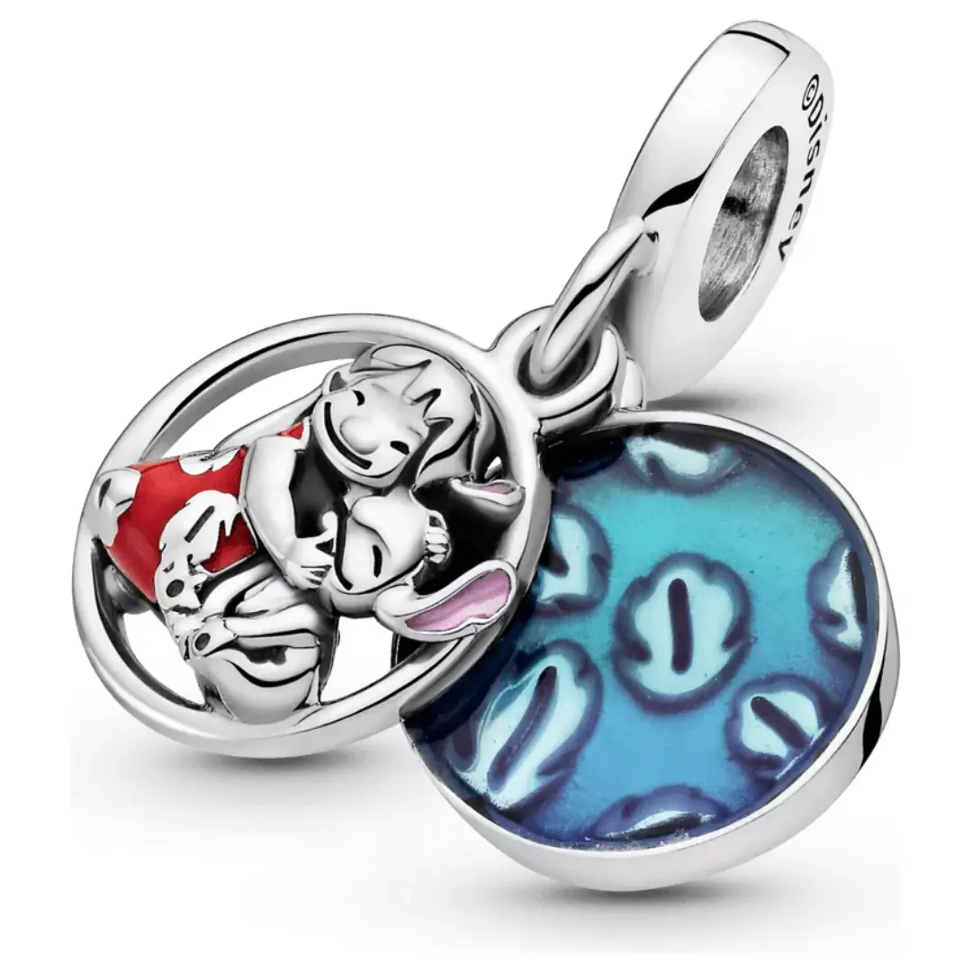 CHARM COLGANTE FAMILIA LILO Y STICH PANDORA + KIT DE REGALO - Image 4