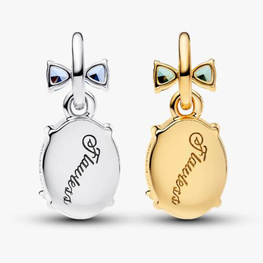 CHARM COLGANTE PANDORA BRIDGERTON ABEJA MARIPOSA PLATA ORO 14K - Image 4