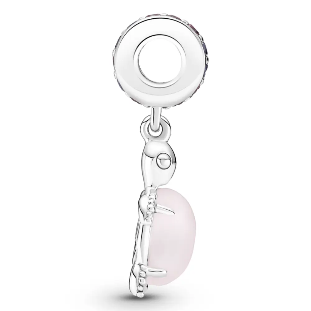 CHARM COLGANTE TORTUGA DE MAR ROSA CRISTAL MURAN PANDORA - Image 5
