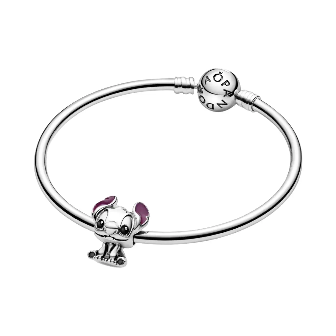 CHARM LILO Y STICH DISNEY PANDORA PLATA .925 + KIT DE REGALO - Image 6