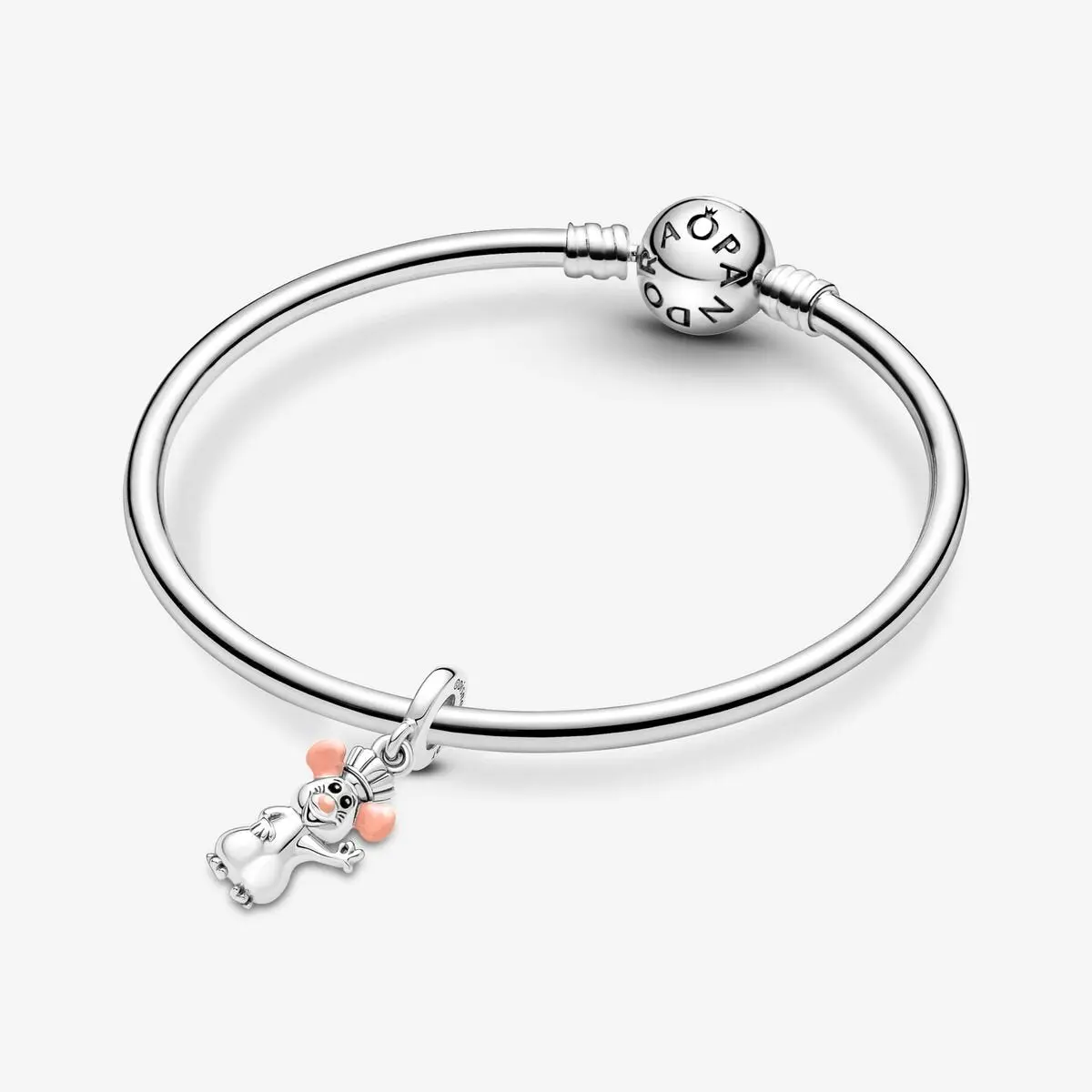 CHARM PANDORA COLGANTE REMY RATON PIXAR PLATA 925 - Image 5