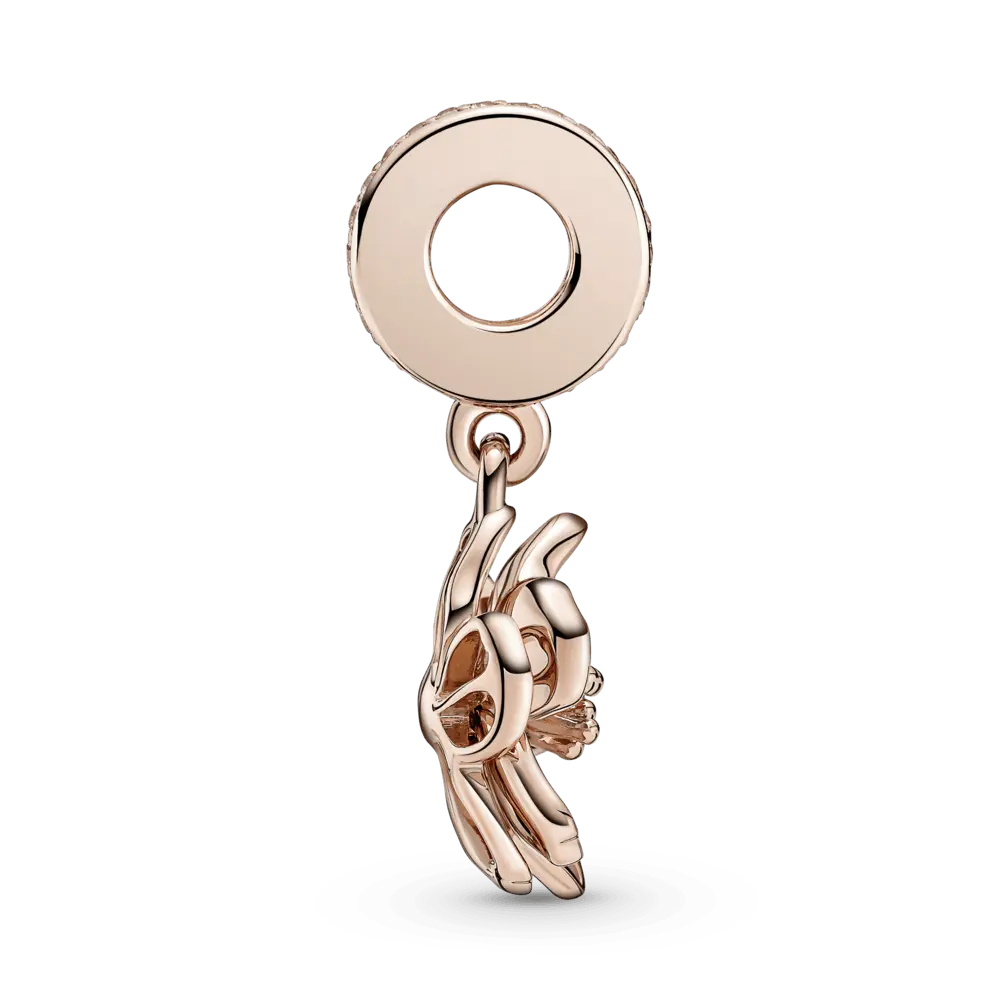 CHARM PANDORA COLGANTE FLOR CEREZO ORO ROSA 14K - Image 5