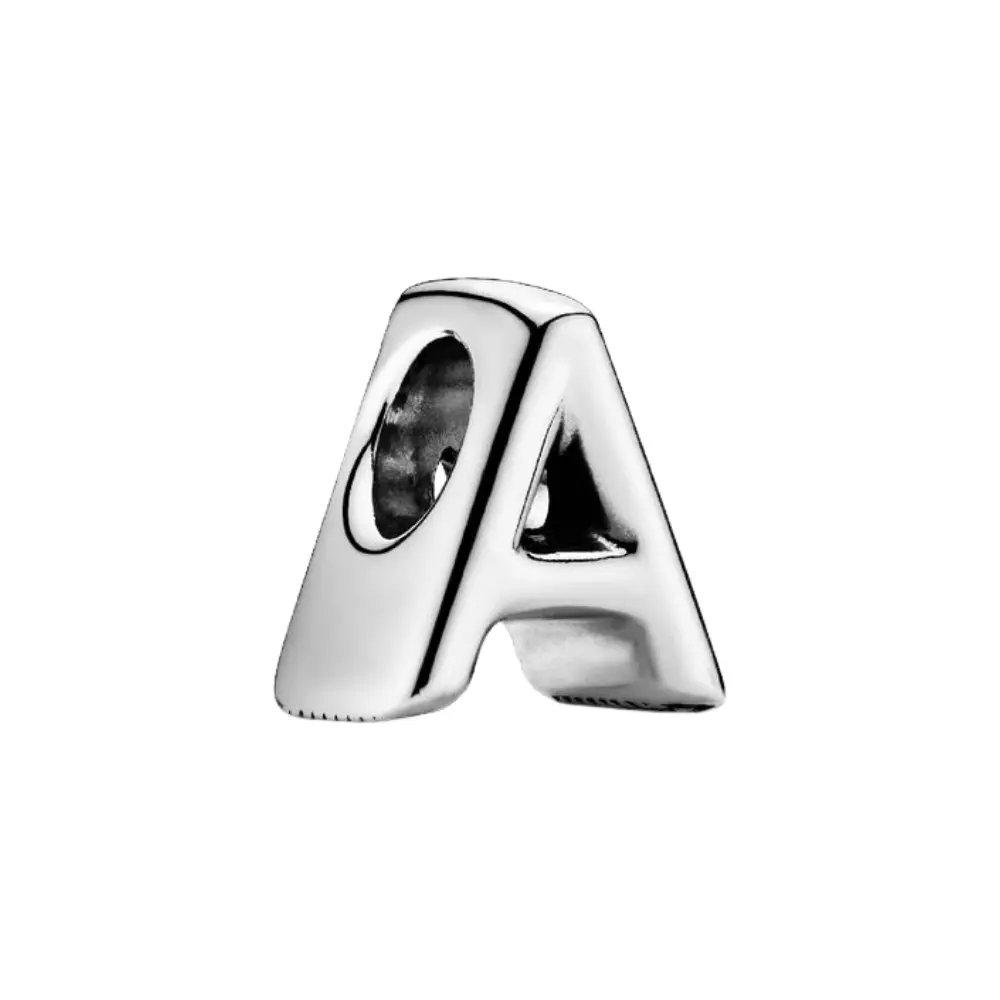 CHARMS PANDORA VARIAS LETRAS ALFABETO PLATA .925 - Image 4