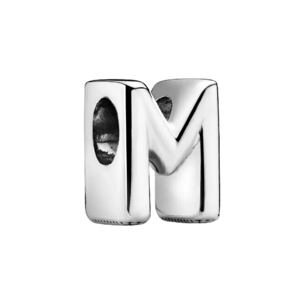 CHARMS PANDORA VARIAS LETRAS ALFABETO PLATA .925 - Image 7