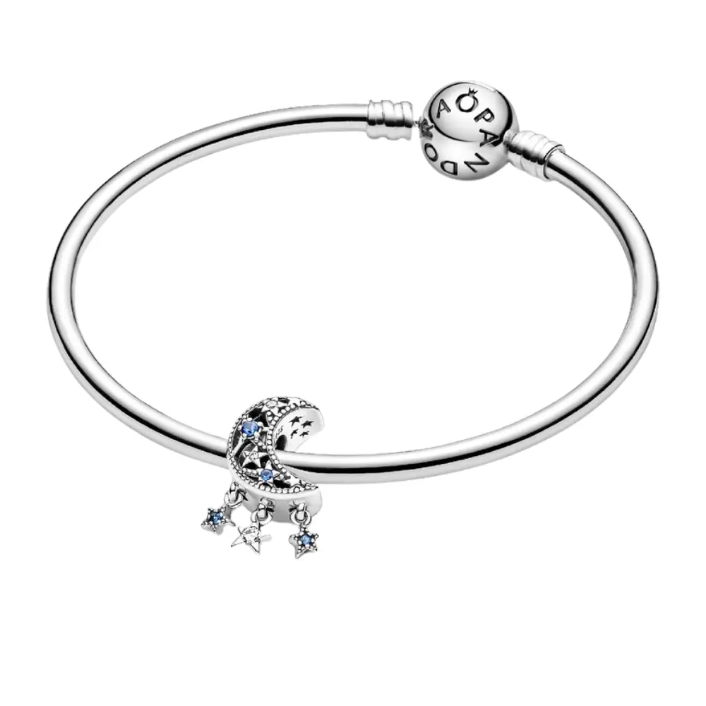 CHARM PANDORA LUNA CRECIENTE Y ESTRELLAS .925 - Image 5