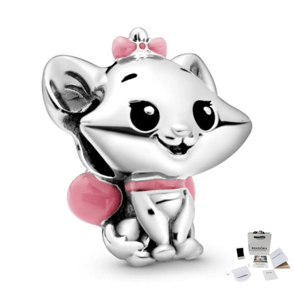CHARM PANDORA MARIE ARISTOGATOS DISNEY PLATA 925