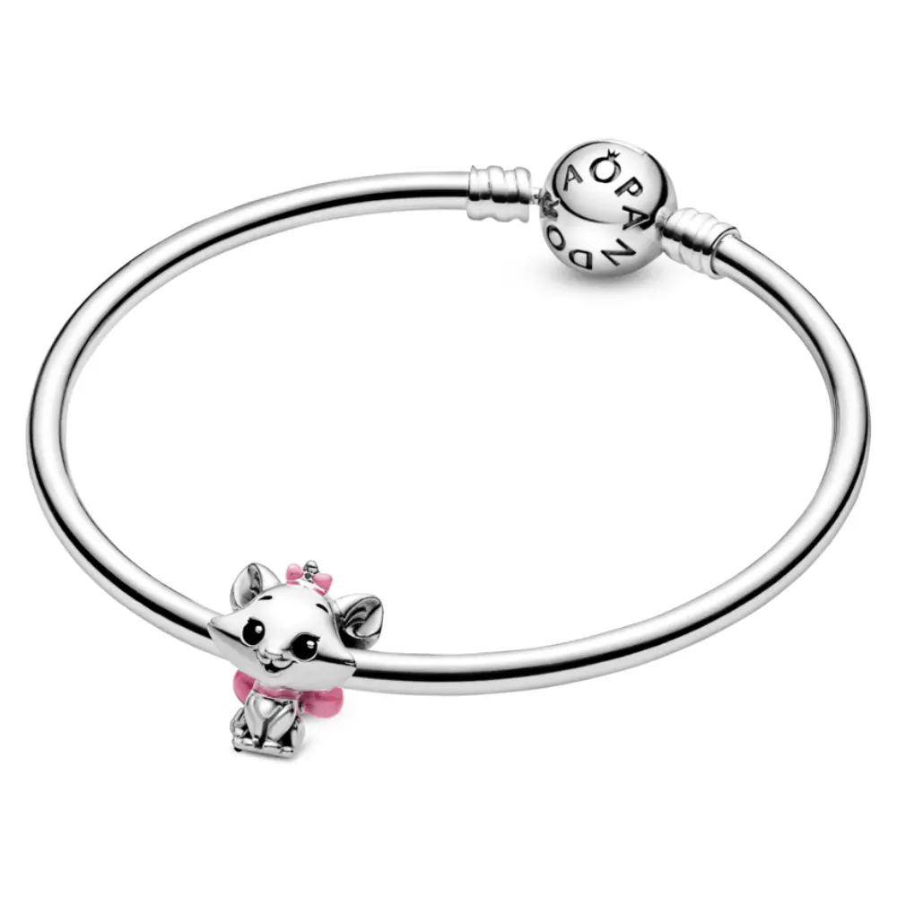 CHARM PANDORA MARIE ARISTOGATOS DISNEY PLATA 925 - Image 5