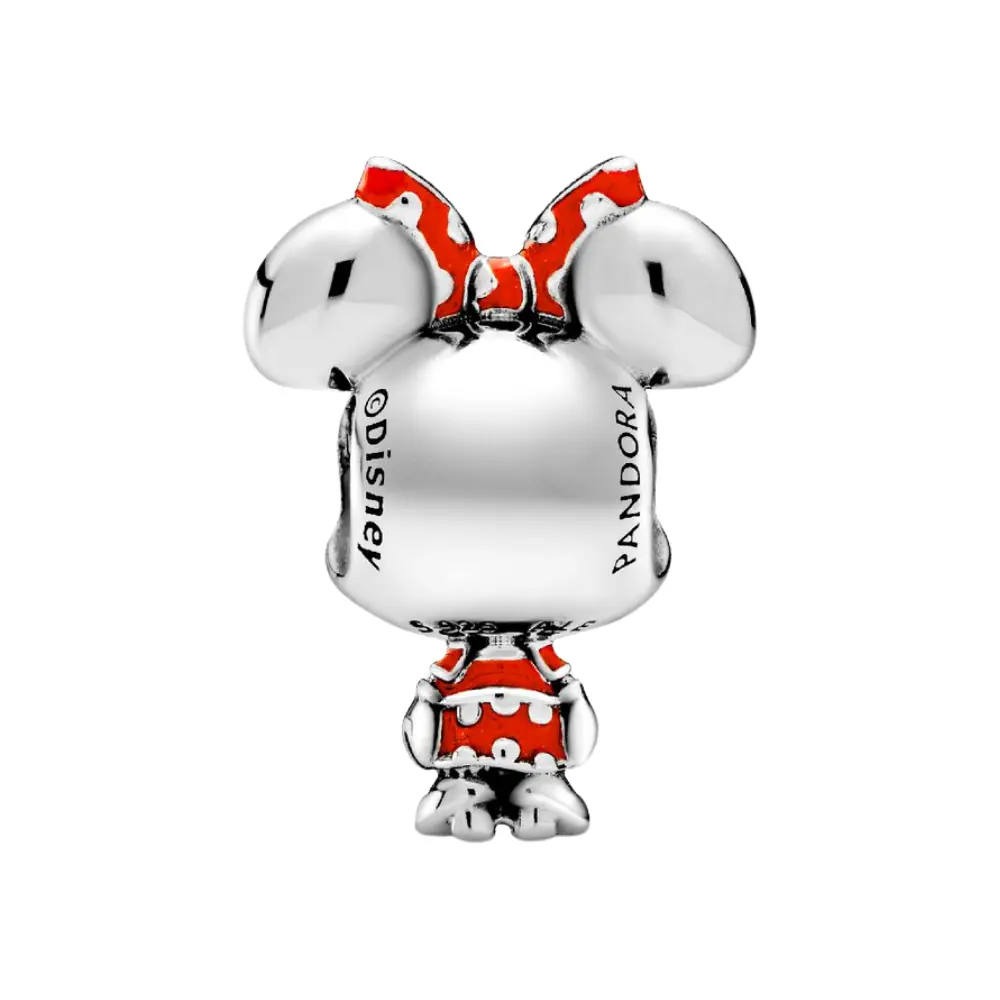 CHARM PANDORA MINNIE MOUSE DISNEY MOÑO .925 - Image 5