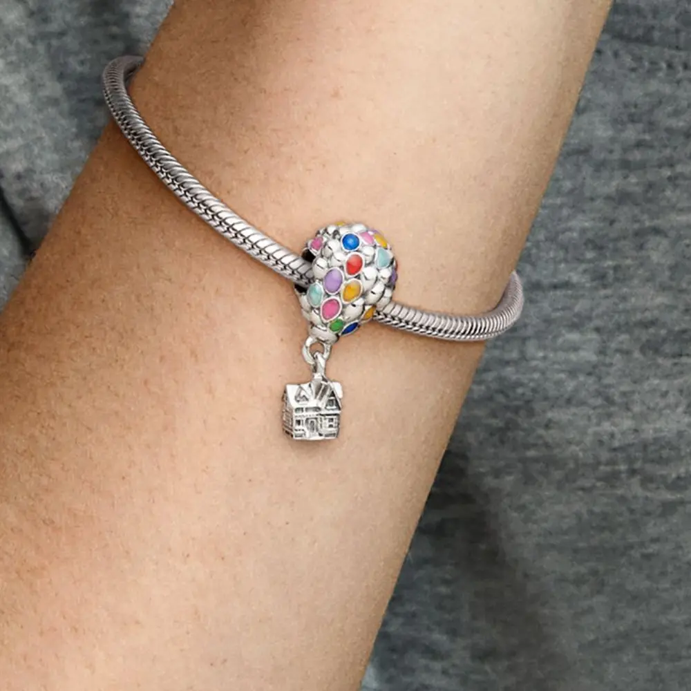 CHARM PANDORA UP GLOBO Y CASA PELICULA DISNEY .925 - Image 2
