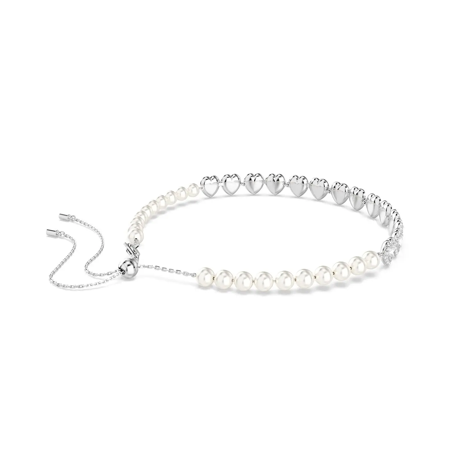 COLLAR CHOKER SWAROVSKI ARIANA GRANDE PERLAS CORAZONES + KIT DE REGALO - Image 10