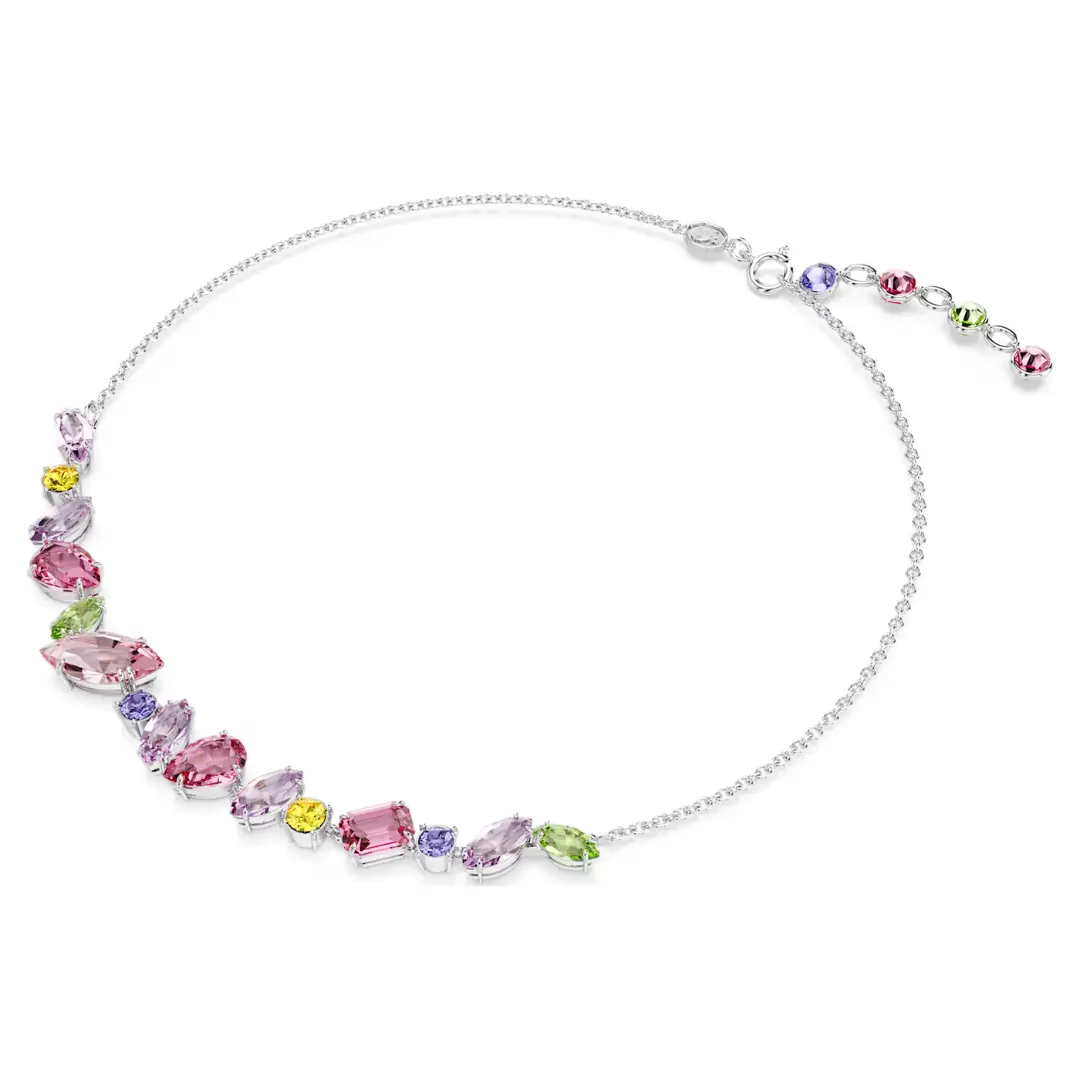 COLLAR GEMA CRISTAL MULTI COLOR SWAROVSKI + KIT DE REGALO - Image 3