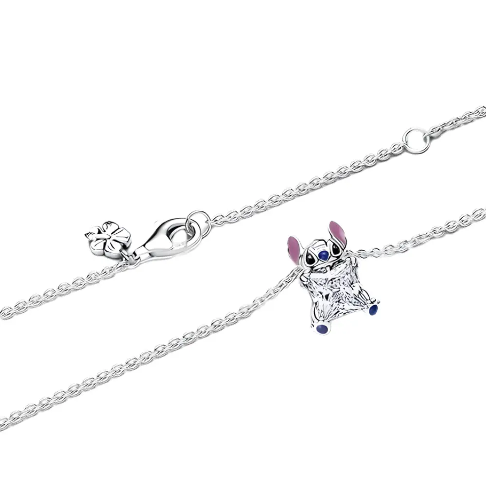 COLLAR PANDORA STITCH BRILLANTE COLLIER PLATA .925 ACCESORIOS - Image 6