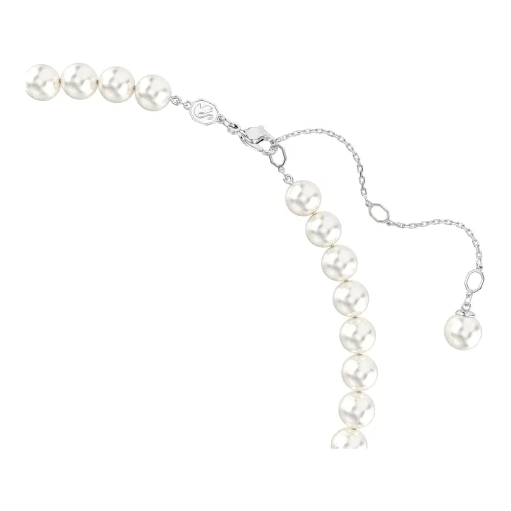 COLLAR SWAROVSKI ARIANA GRANDE CRISTALES CRYSTAL PEARL PERLAS TALLA DE CORAZON GRANDE - Image 9