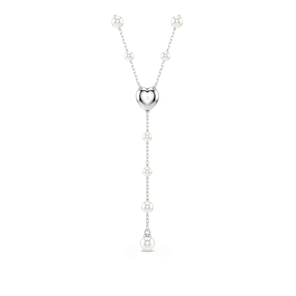 COLLAR SWAROVSKI EN Y ARIANA GRANDE CORAZON BLANCO + KIT DE REGALO - Image 7