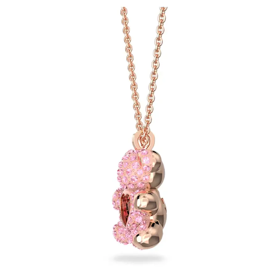 COLLAR TEDDY BEAR OSO SWAROVSKI ROSE GOLD - Image 8