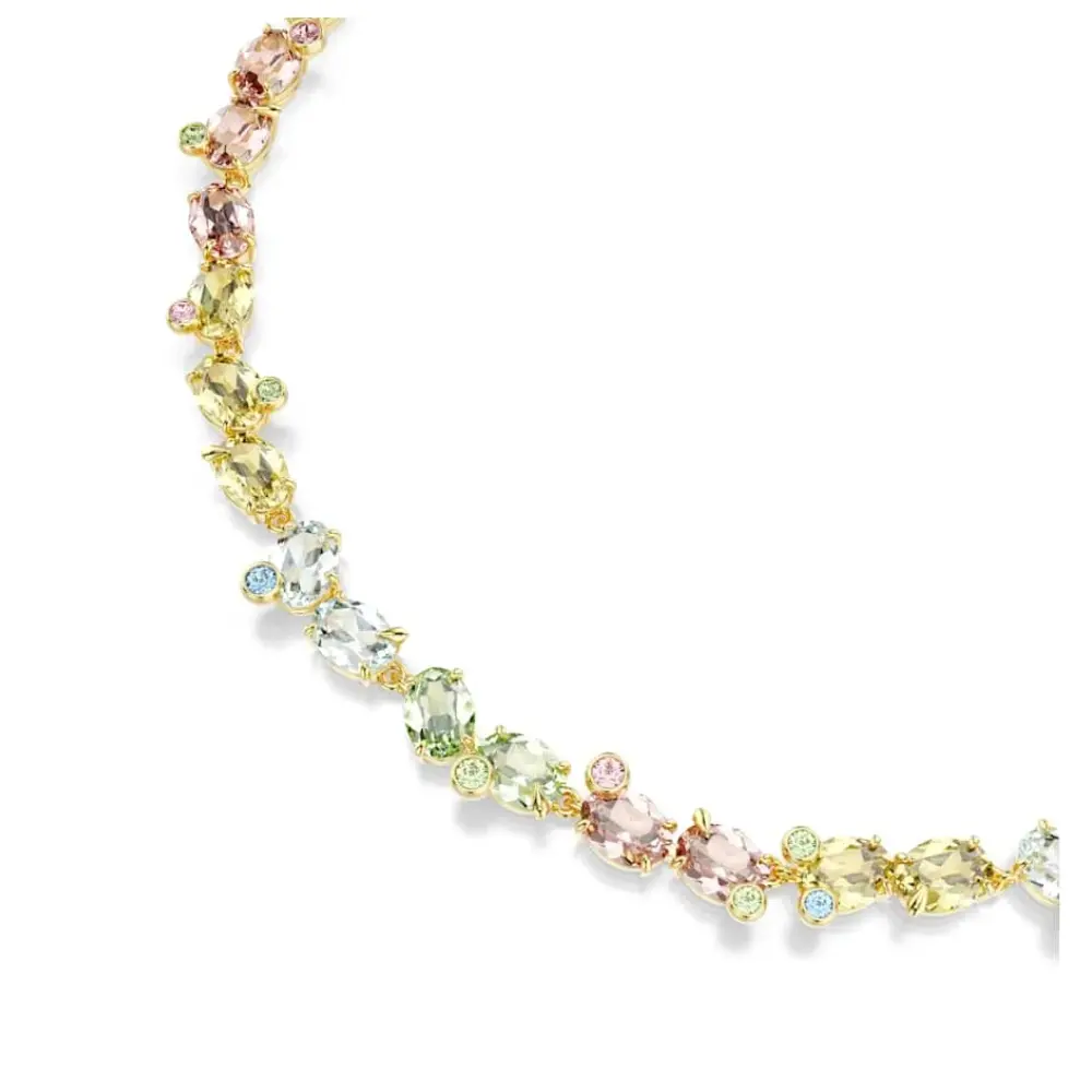 COLLAR TENIS GEMA CRISTALES COMPLETO MULTI COLOR VERDE SWAROVSKI + KIT DE REGALO - Image 5