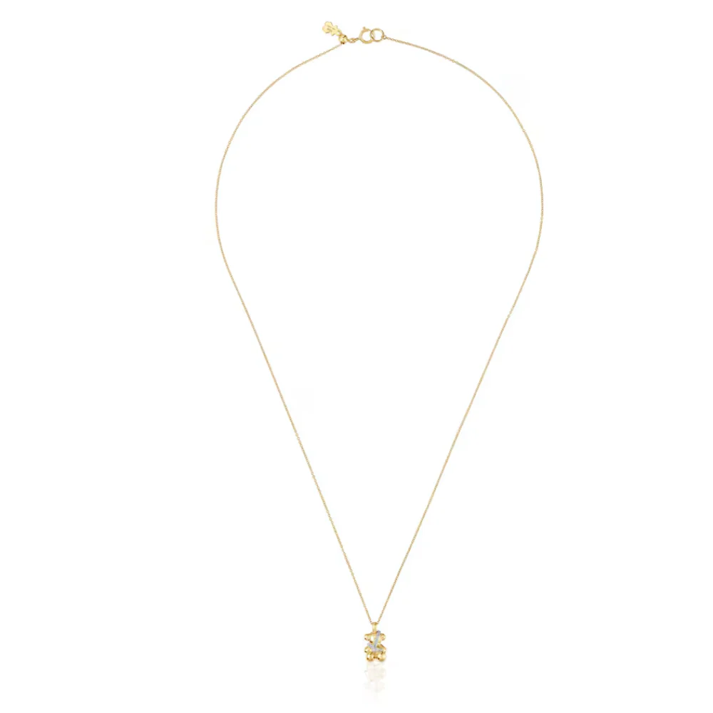 COLLAR TOUS CORTO OSO TEDDY BEAR ORO 18K LILGAT - Image 3