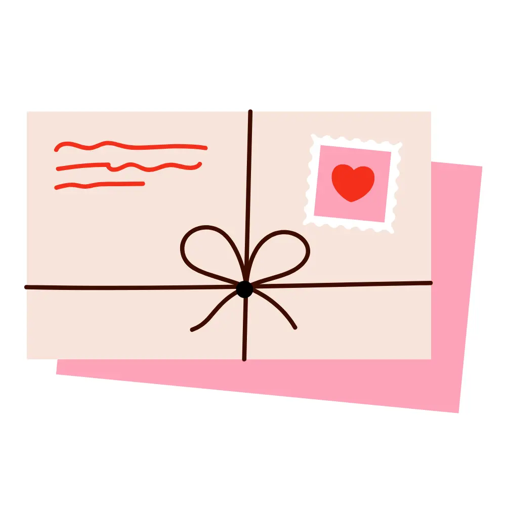 NOTA PERSONALIZADA - CARTA DE DECLARACION/AMOR