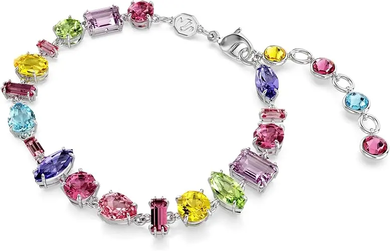 PULSERA BRAZALETE SWAROVSKI GEMA MULTI COLOR SWAROVSKI + KIT DE REGALO - Image 6
