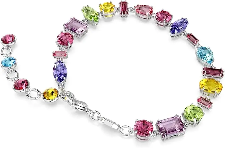 PULSERA BRAZALETE SWAROVSKI GEMA MULTI COLOR SWAROVSKI + KIT DE REGALO - Image 7