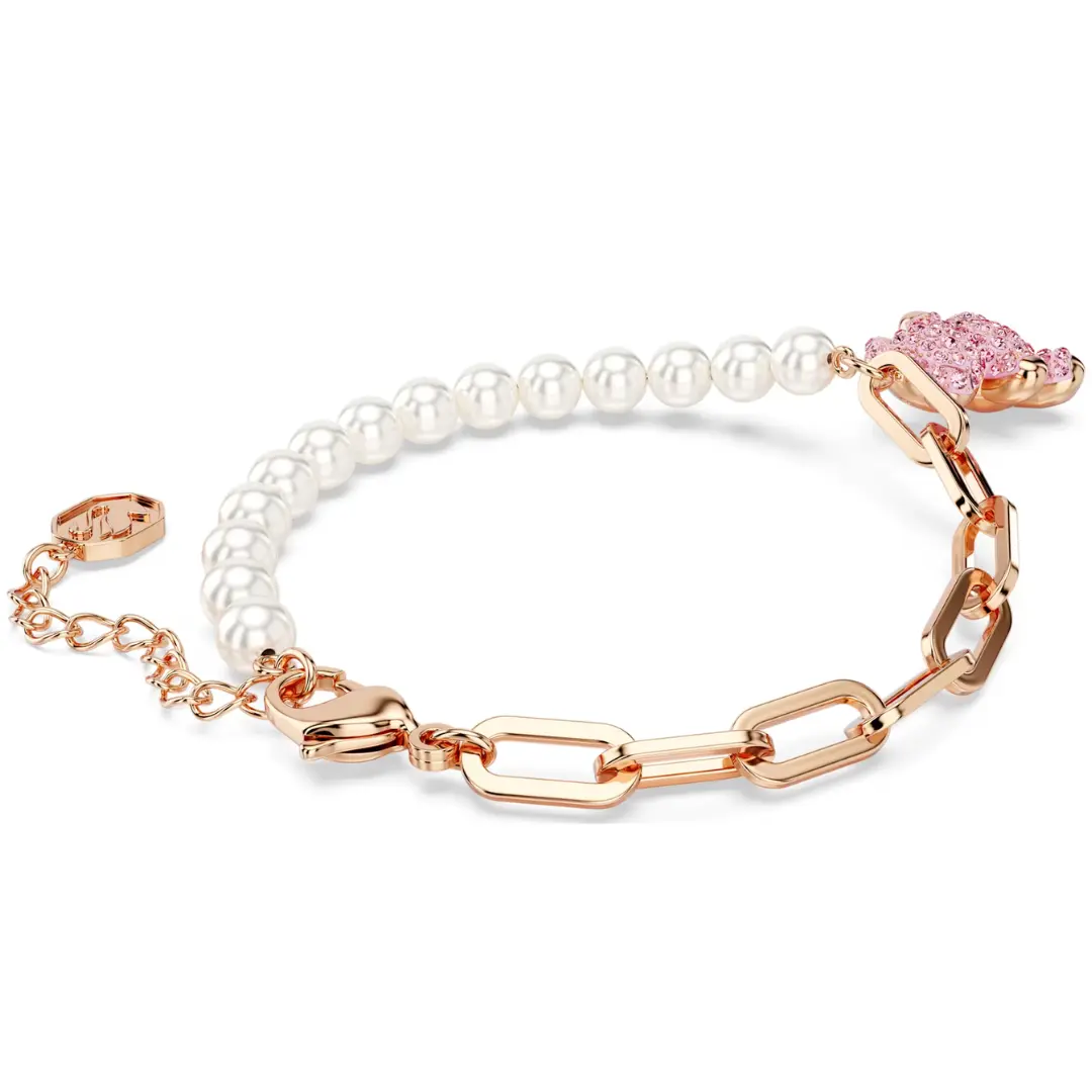 PULSERA BRAZALETE TEDDY BEAR OSO SWAROVSKI PERLAS + KIT DE REGALO - Image 6