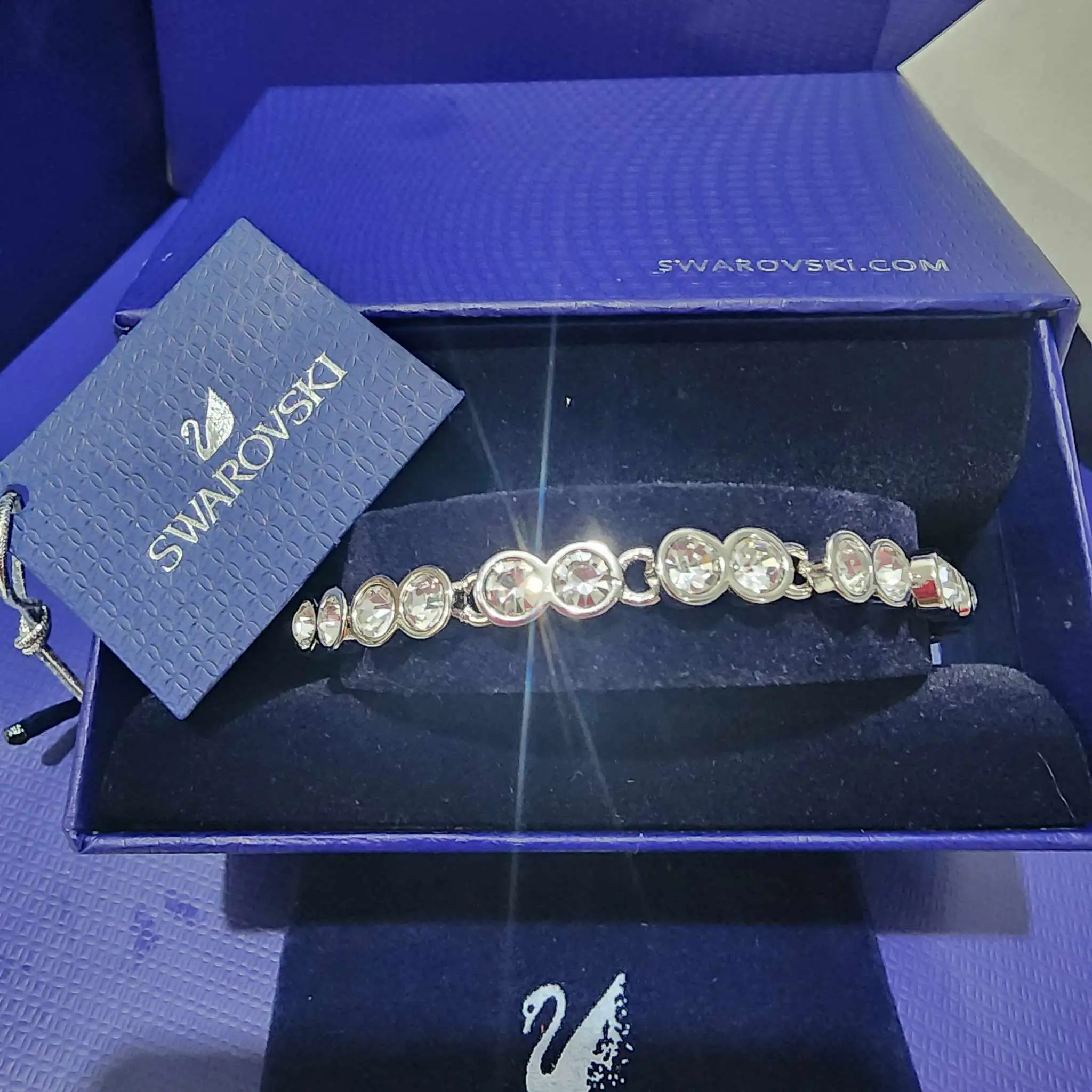 PULSERA CRISTAL SWAROVSKI TENIS ANGELIC + KIT DE REGALO - Image 2