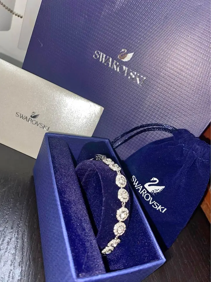 PULSERA CRISTAL SWAROVSKI TENIS ANGELIC HALO + KIT DE REGALO - Image 3