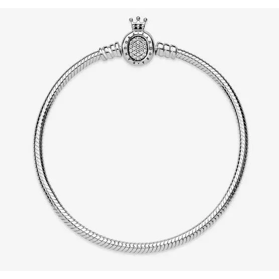PULSERA PANDORA CORONA O PLATA .925 + KIT DE REGALO - Image 3