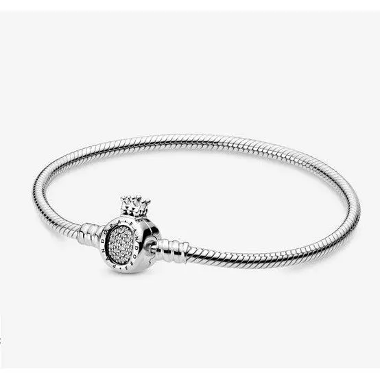 PULSERA PANDORA CORONA O PLATA .925 + KIT DE REGALO - Image 4