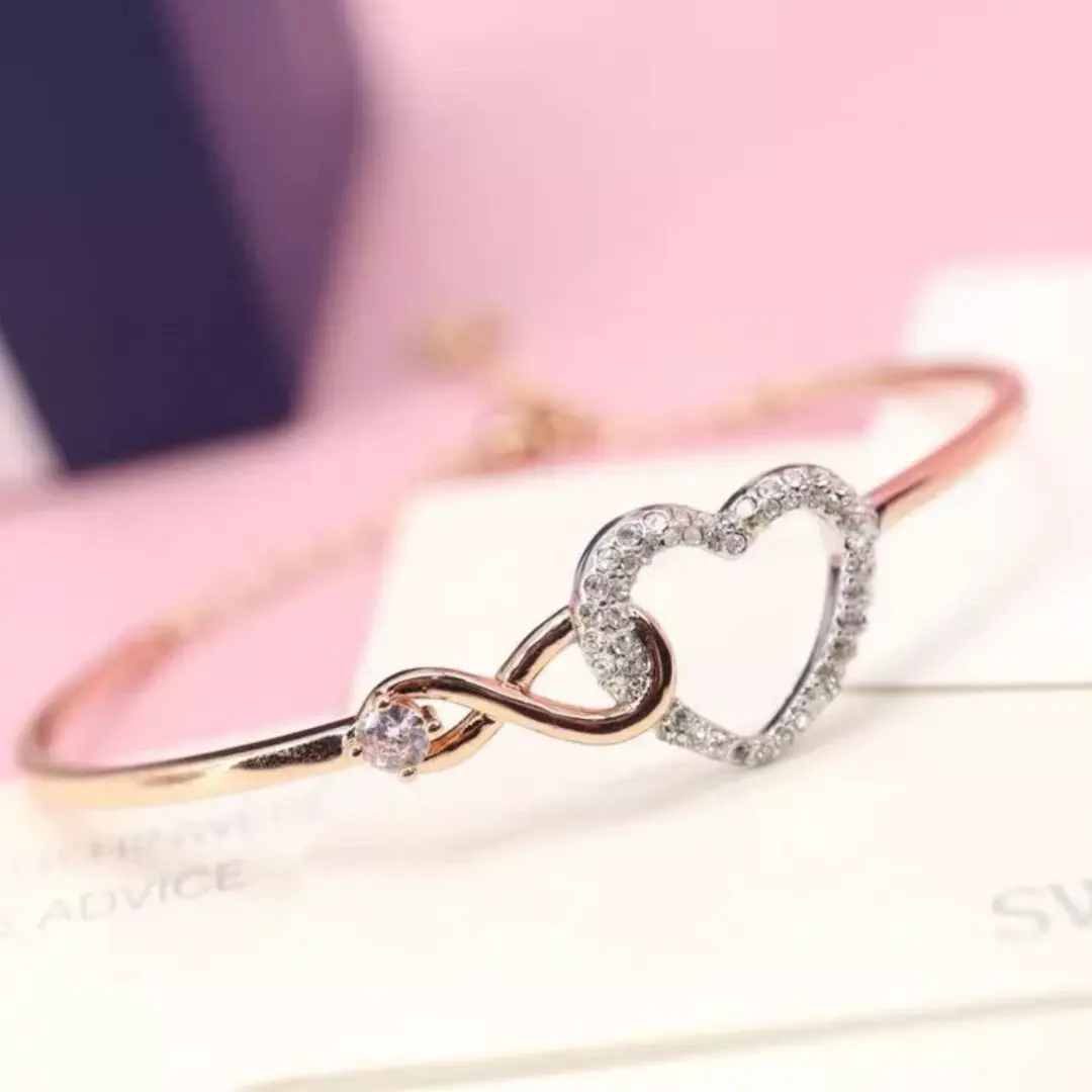 PULSERA SWAROVSKI CORAZON INFINITO + KIT DE REGALO - Image 3