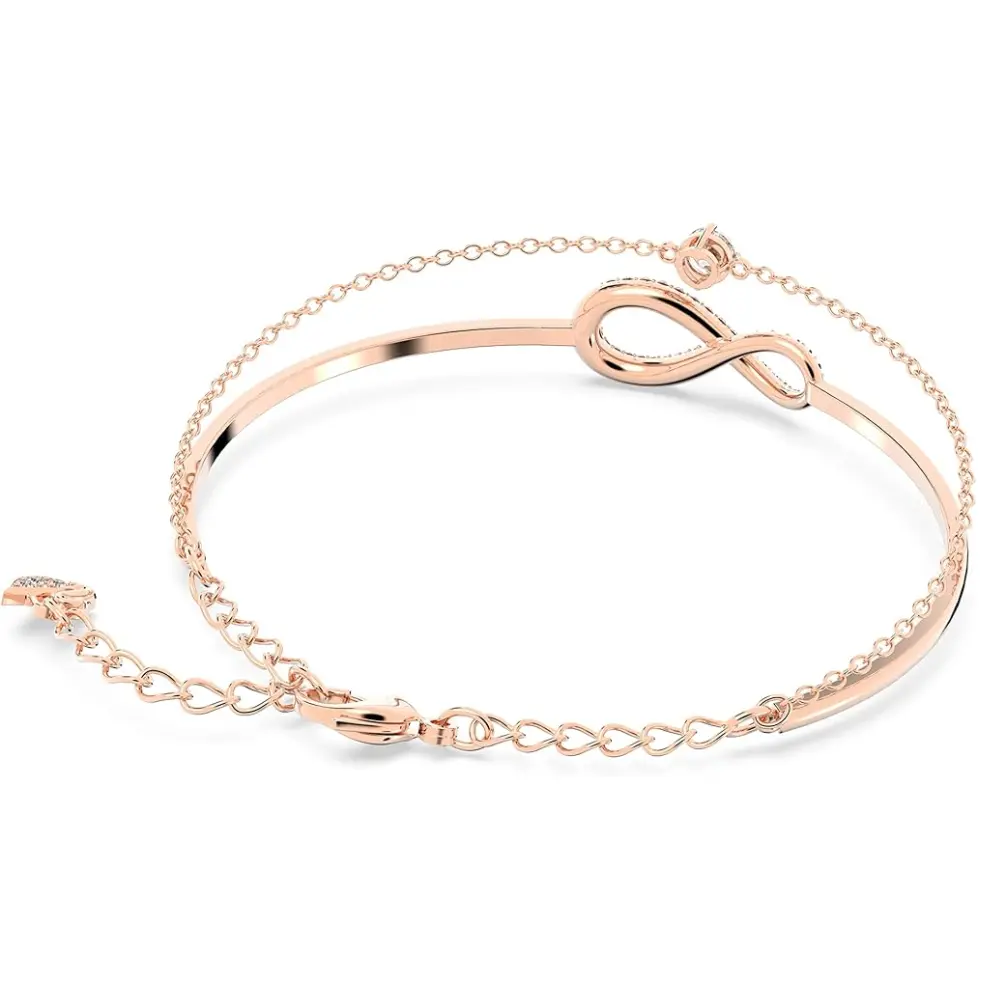 PULSERA BRAZALETE HYPERBOLA INFINITO SWAROVSKI + KIT DE REGALO - Image 4