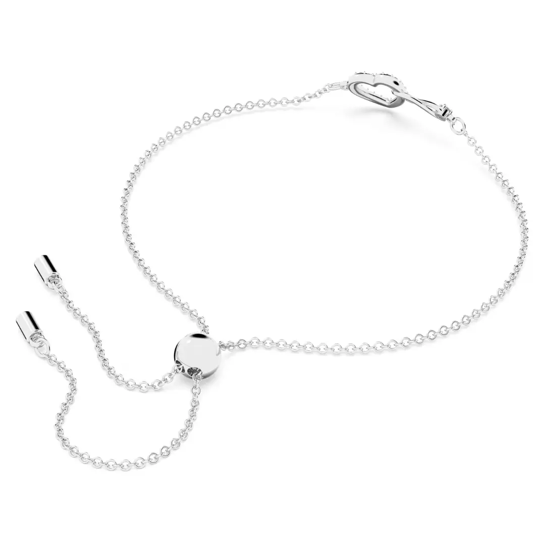 PULSERA SWAROVSKI CORAZON INFINITO PLATEADA + KIT DE REGALO - Image 3