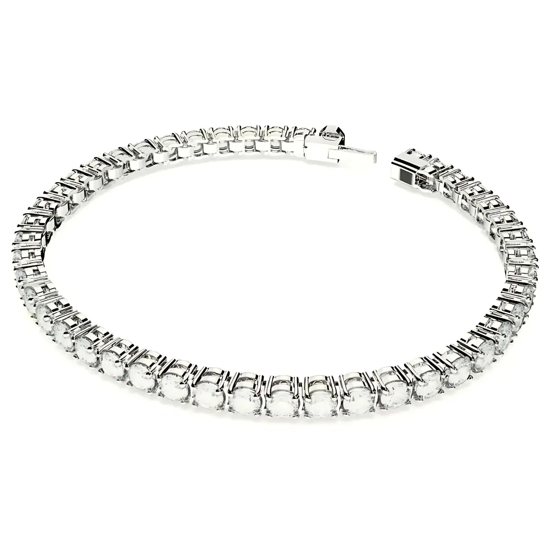 PULSERA SWAROVSKI MATRIX TENIS CRISTALES + KIT DE REGALO - Image 2